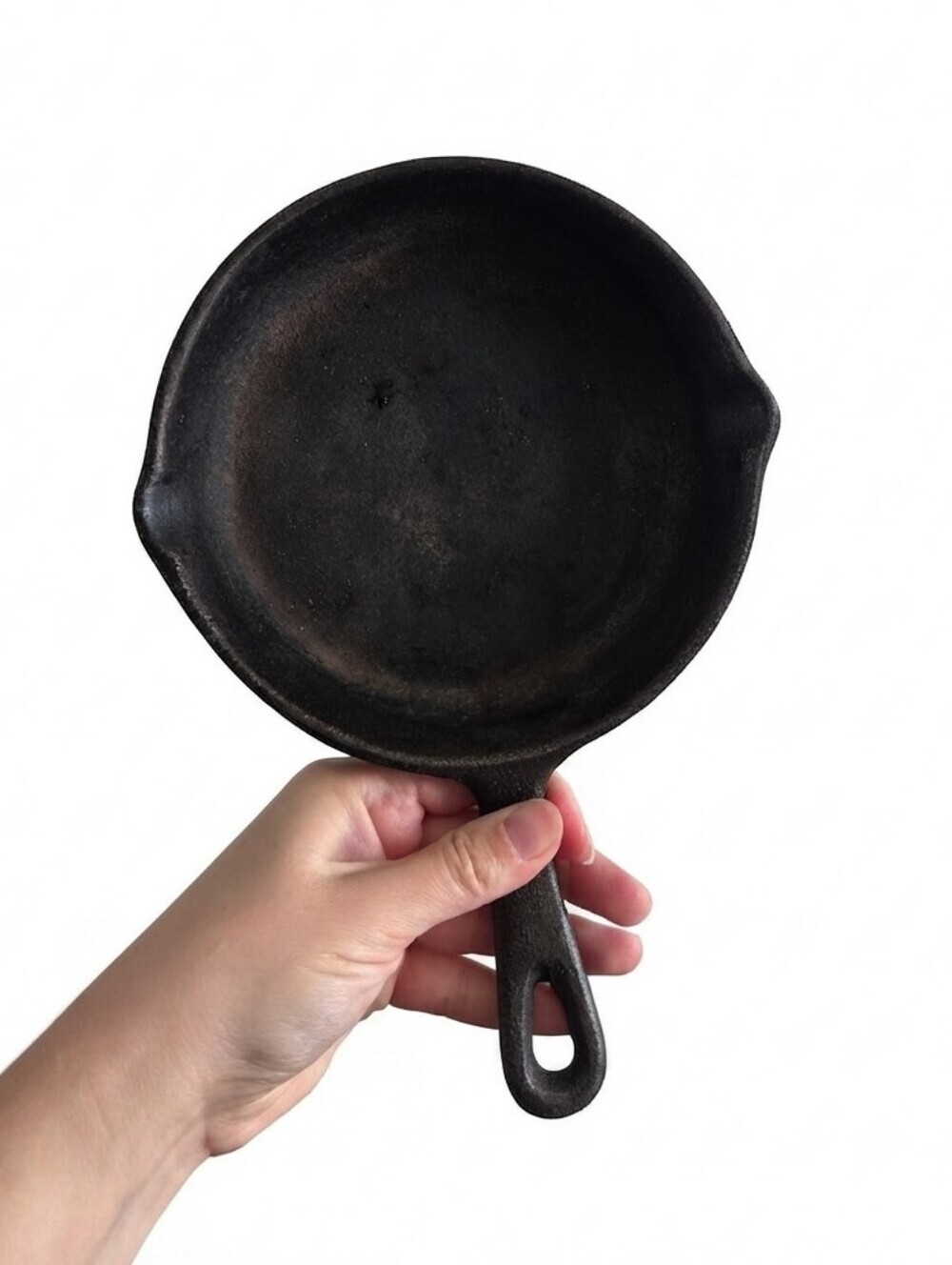 Winco FireIron 6-Inch Pre-Seasoned Cast Iron Skillet – Induction Ready